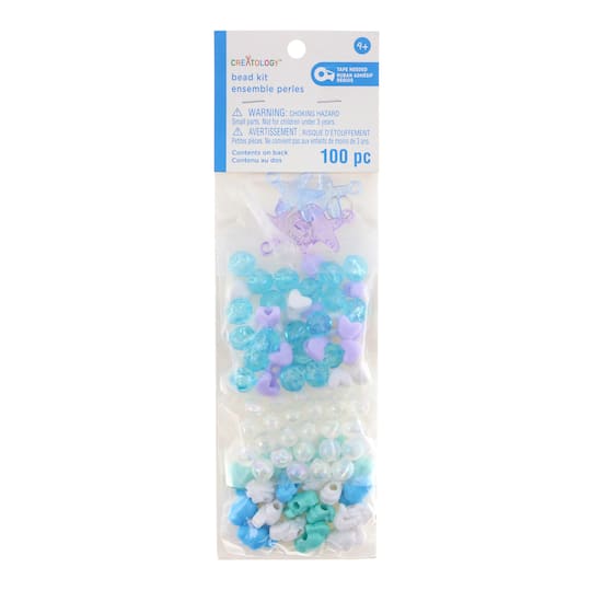 12 Pack: Mermaid Mix Bead Kit by Creatology™
